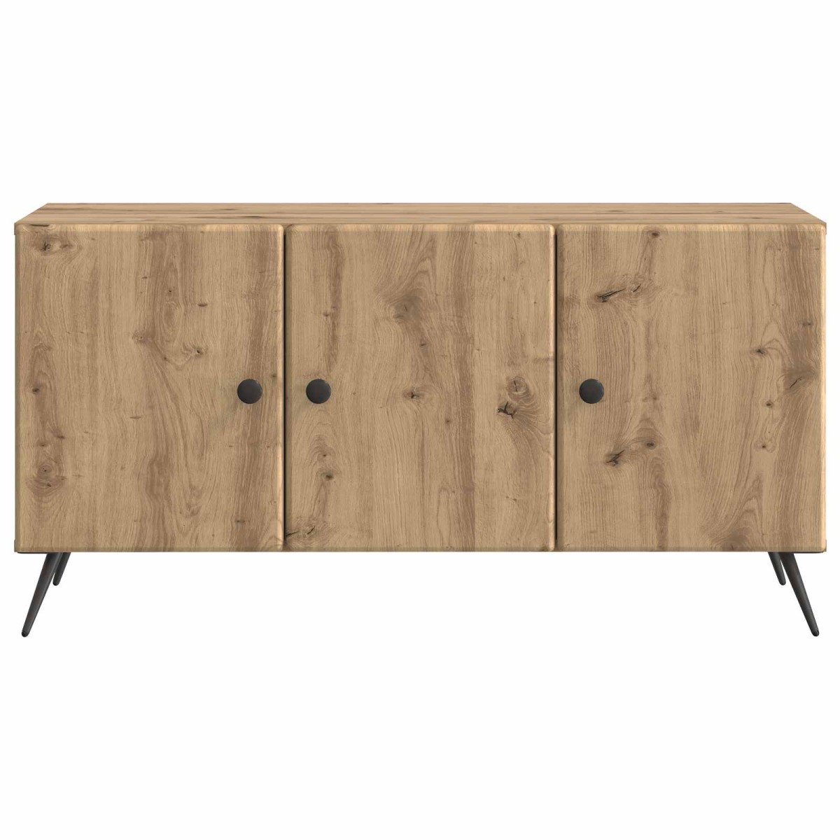 vidaXL Ντουλάπι TV 99 x 34,5 x 50 εκ. Artisan Δρυς Επεξεργασμένο Ξύλο