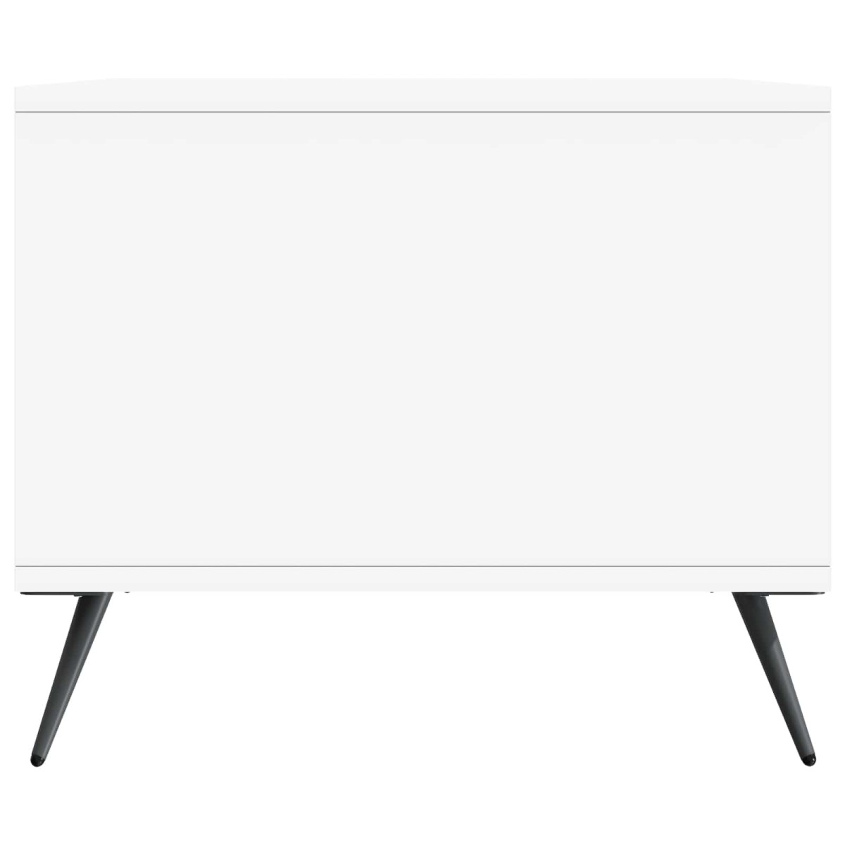 vidaXL Τραπεζάκι σαλονιού Λευκό 90 x 50 x 40 cm Επεξεργασμένο Ξύλο