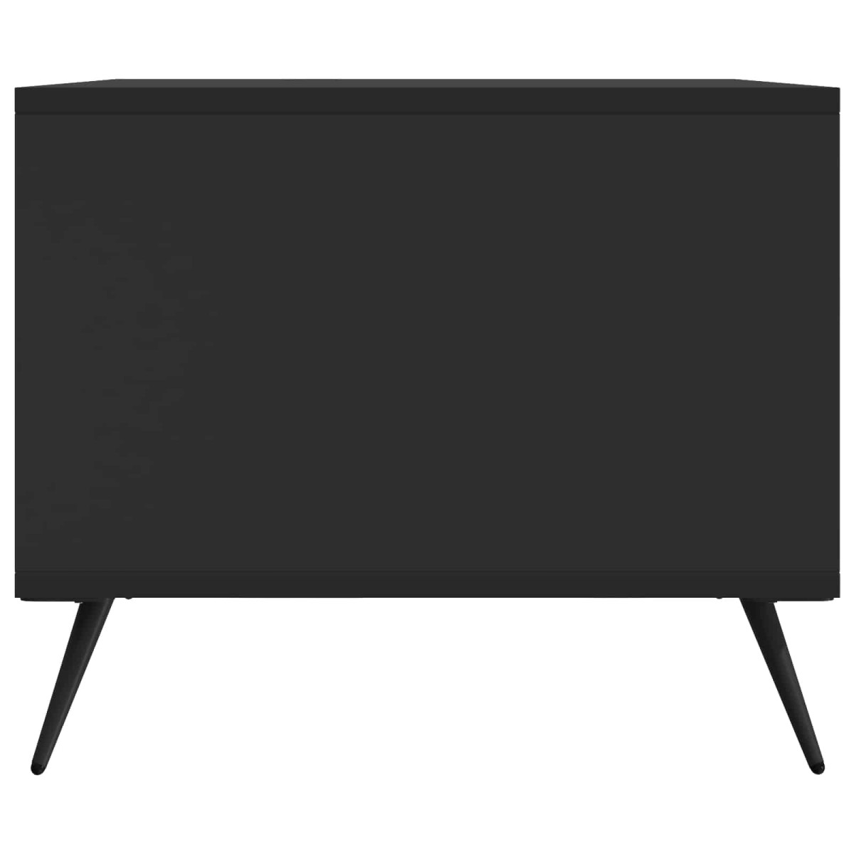 vidaXL Τραπεζάκι σαλονιού Μαύρο 90 x 50 x 40 cm Επεξεργασμένο Ξύλο