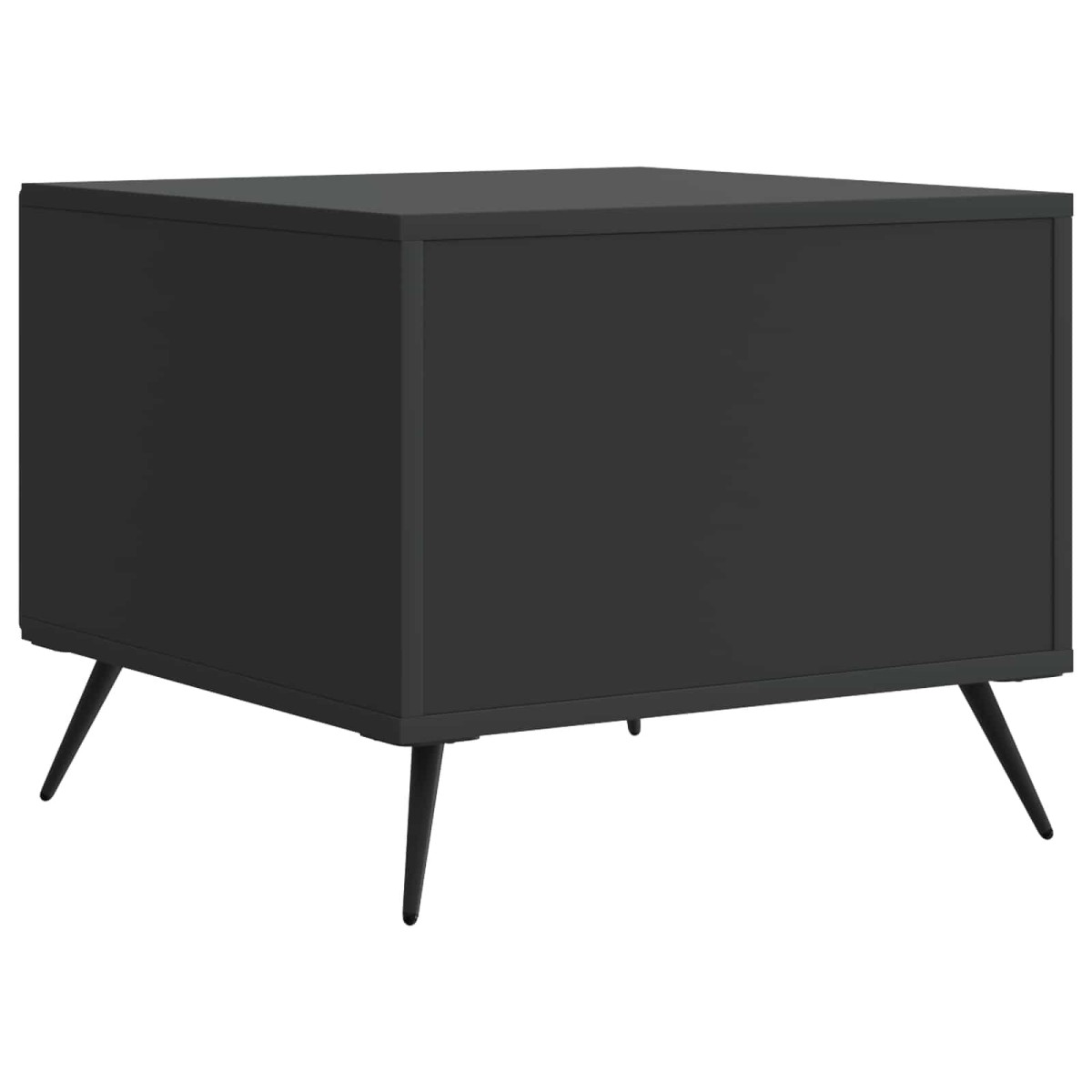vidaXL Τραπεζάκι σαλονιού Μαύρο 49 x 50 x 40 εκ Επεξεργασμένο Ξύλο