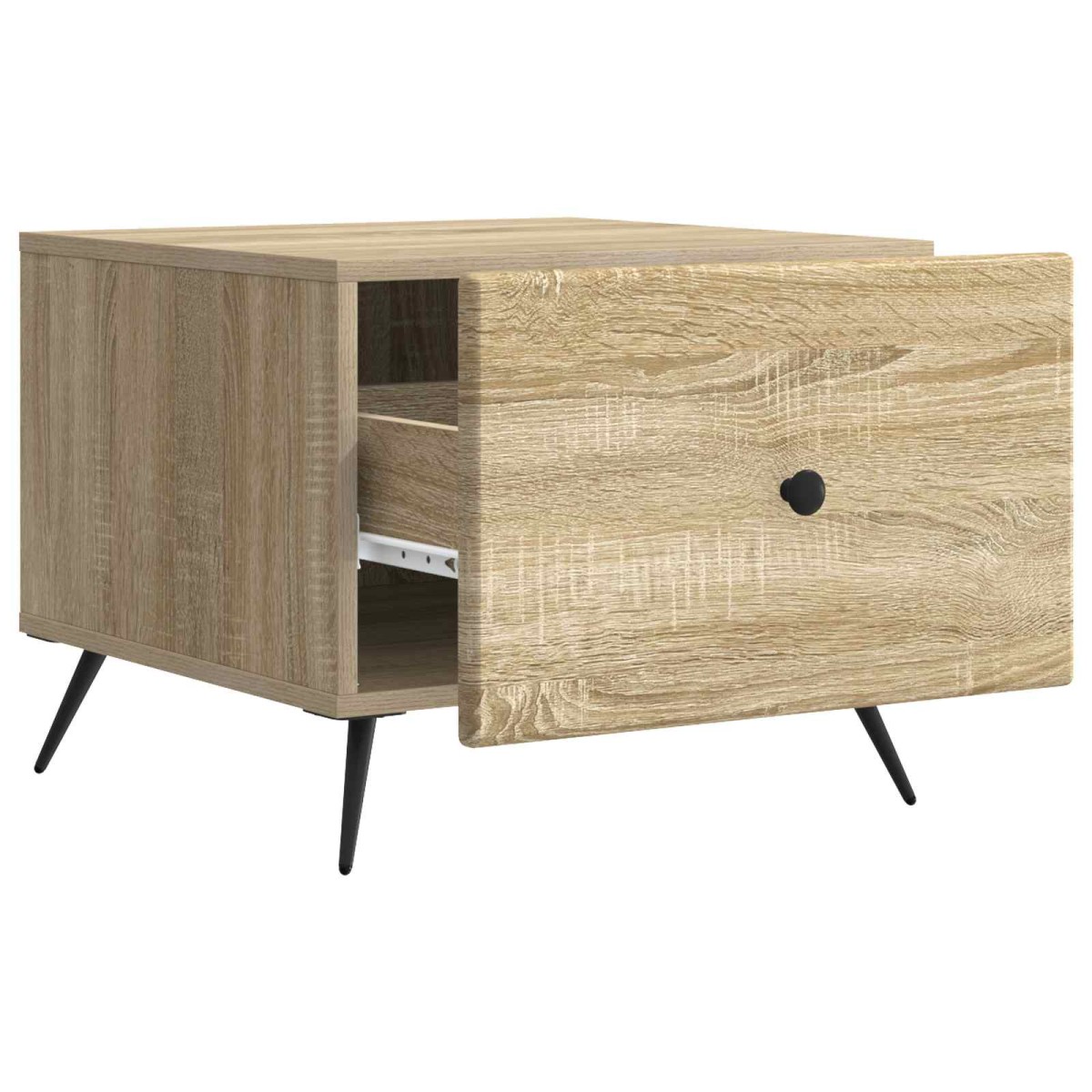 vidaXL Τραπεζάκι σαλονιού Sonoma Δρυς 49 x 50 x 40 εκ