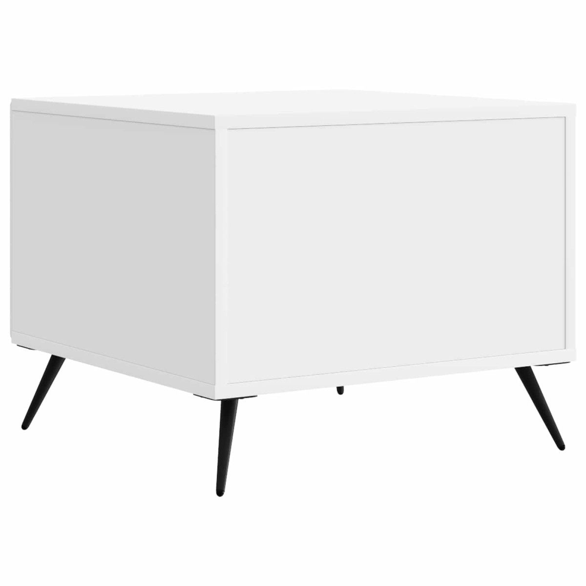 vidaXL Τραπεζάκι σαλονιού Γυαλιστερό Λευκό 49 x 50 x 40 εκ