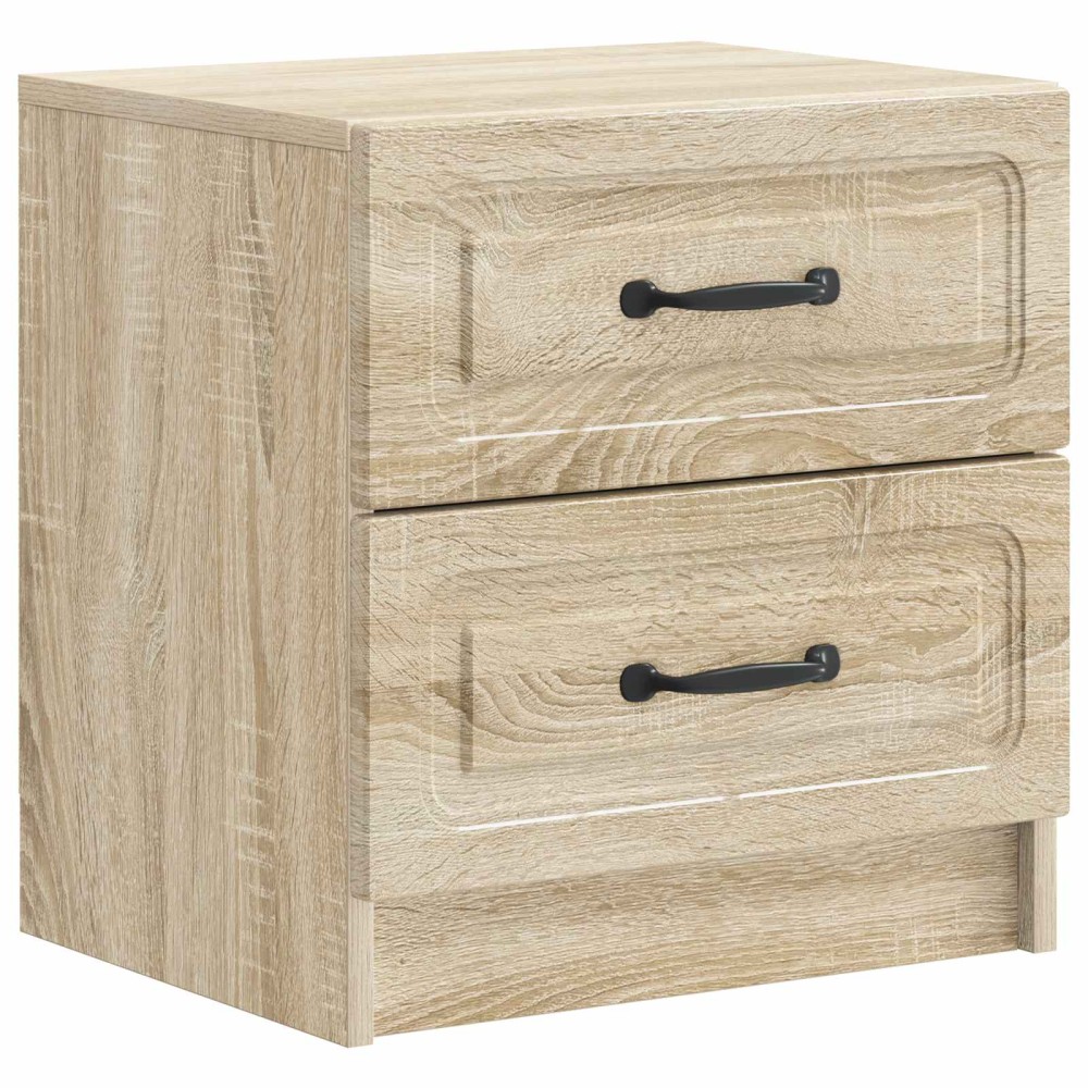 vidaXL Κομοδίνο Sonoma Δρυς 43 x 34,5 x 44,5 εκ Επεξεργασμένο Ξύλο