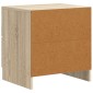 vidaXL Κομοδίνο Sonoma Δρυς 43 x 34,5 x 44,5 εκ Επεξεργασμένο Ξύλο