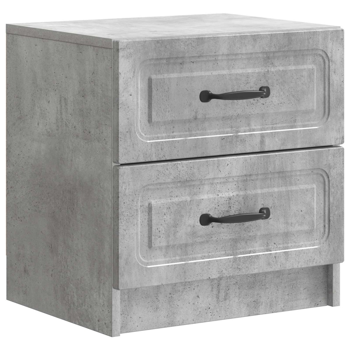 vidaXL Κομοδίνο Γκρι Σκυροδέματος 43 x 34,5 x 44,5 εκ