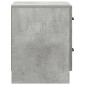 vidaXL Κομοδίνο Γκρι Σκυροδέματος 43 x 34,5 x 44,5 εκ