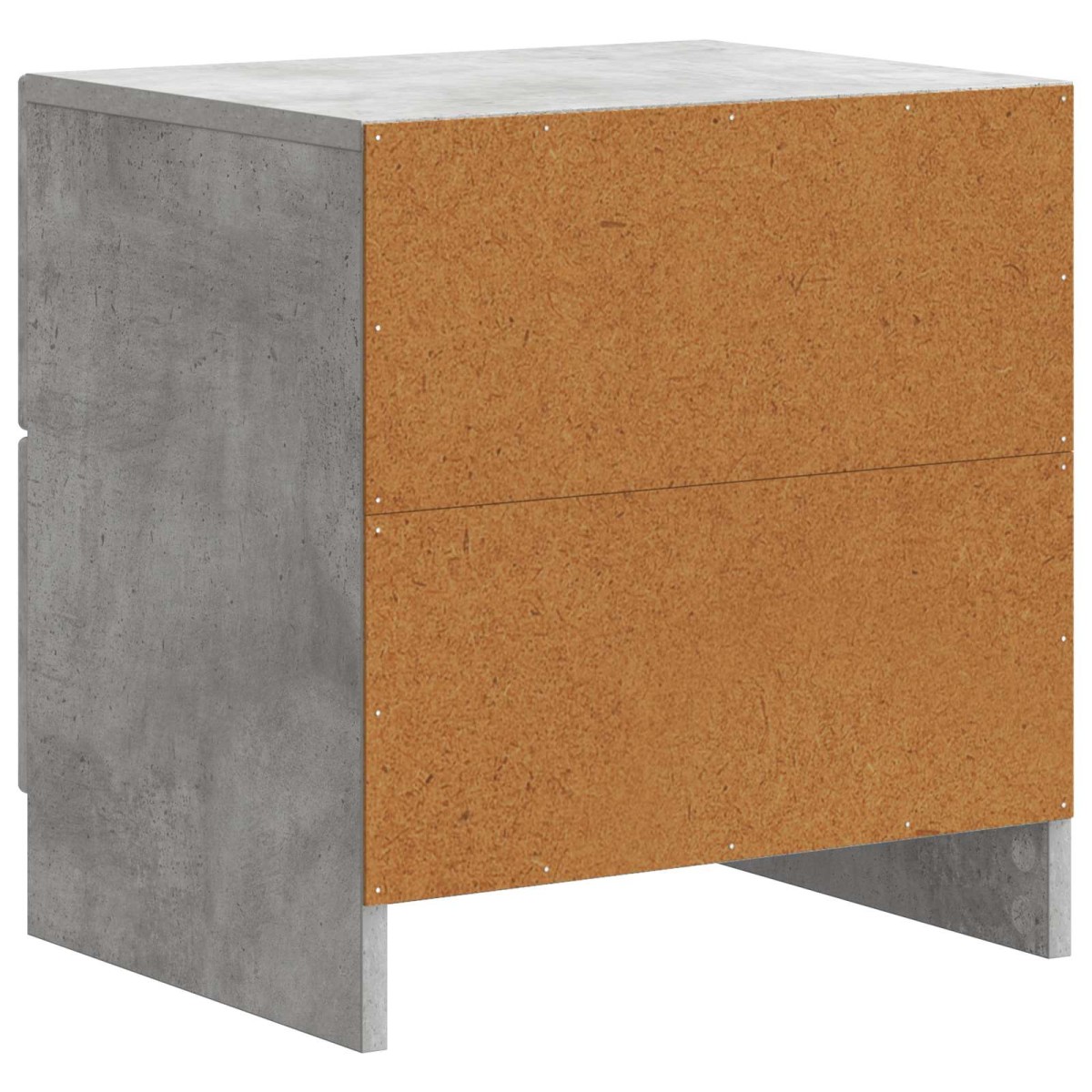 vidaXL Κομοδίνο Γκρι Σκυροδέματος 43 x 34,5 x 44,5 εκ