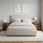 vidaXL Κομοδίνο 2 τεμ. Καπνισμένο Ξύλο Δρυός 43 x 34,5 x 44,5 εκ