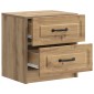 vidaXL Κομοδίνο Artisan Δρυς 43 x 34,5 x 44,5 εκ Επεξεργασμένο Ξύλο