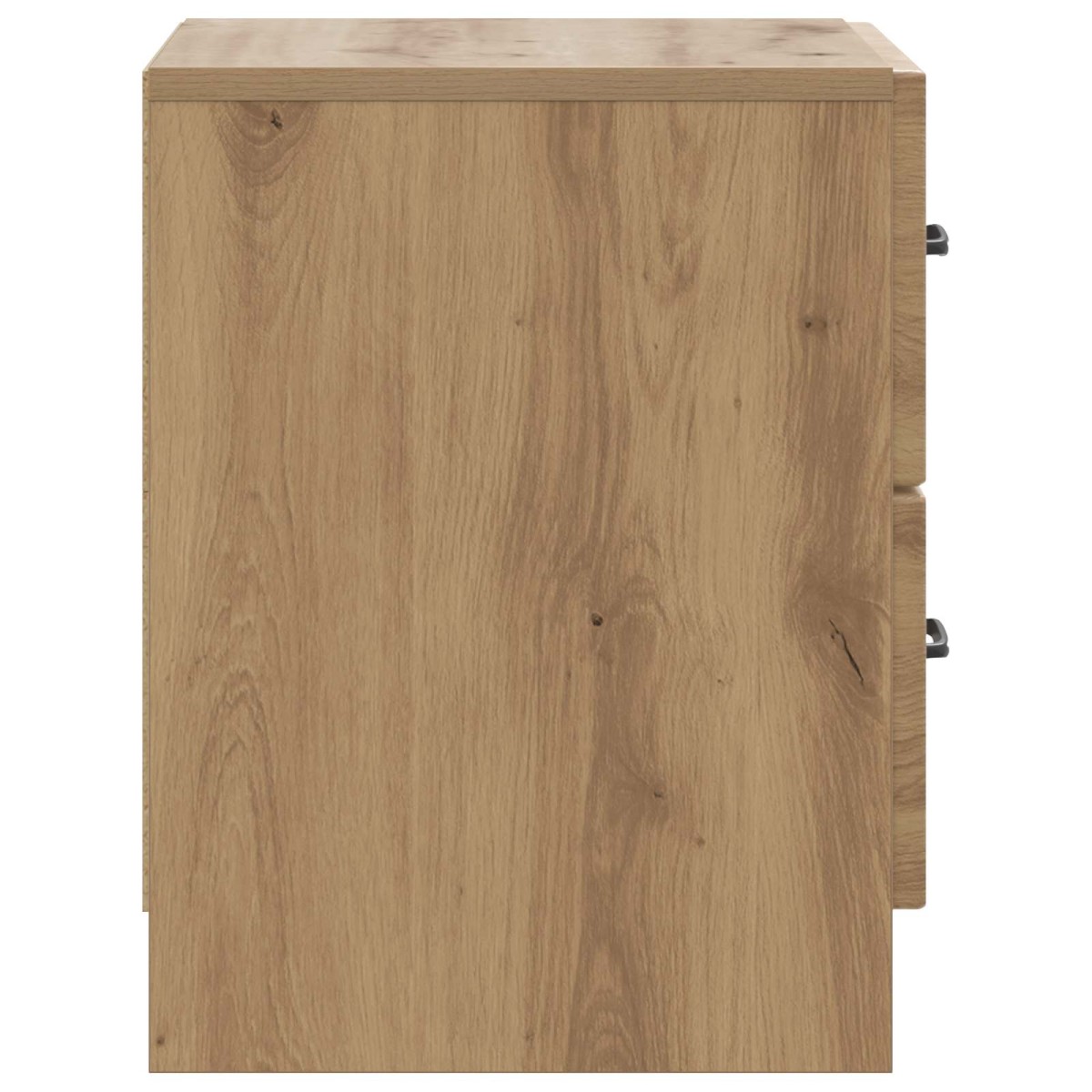 vidaXL Κομοδίνο Artisan Δρυς 43 x 34,5 x 44,5 εκ Επεξεργασμένο Ξύλο