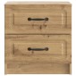 vidaXL Κομοδίνο 2 τεμ. Artisan Δρυς 43 x 34,5 x 44,5 εκ