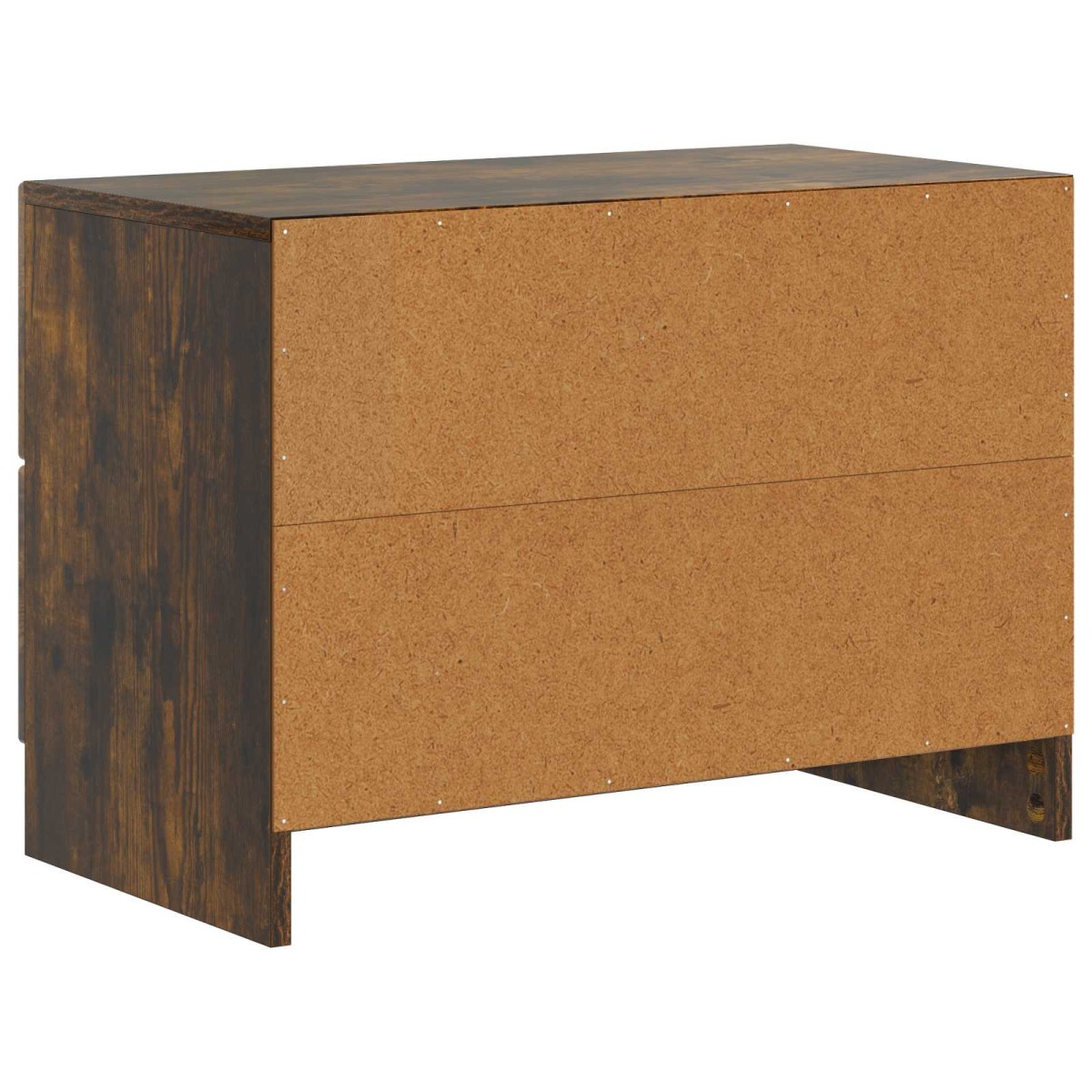 vidaXL Κομοδίνο Καπνισμένο Ξύλο Δρυός 62 x 34,5 x 44,5 εκ