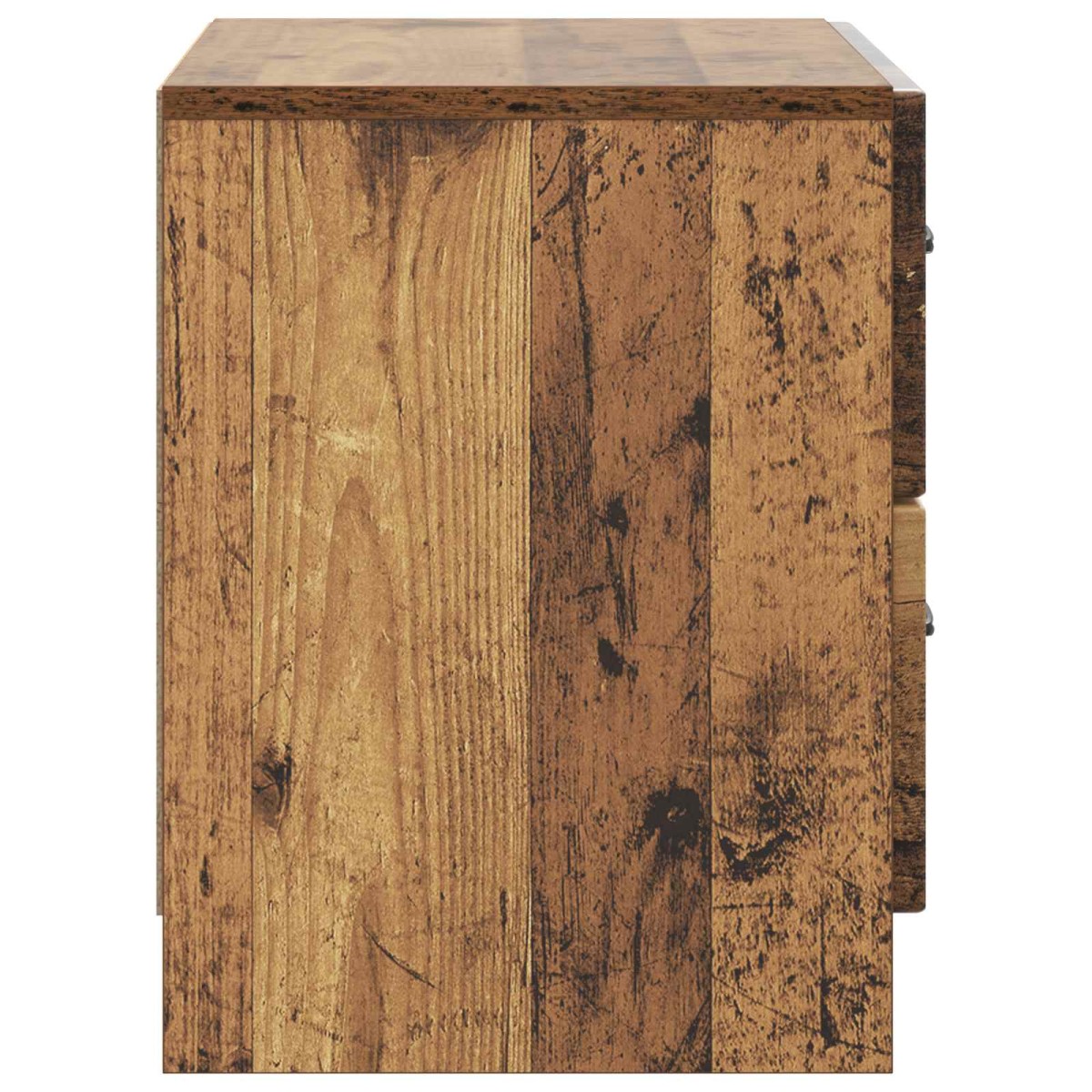 vidaXL Κομοδίνο Παλαιωμένο ξύλο 62 x 34,5 x 44,5 εκ Επεξεργασμένο Ξύλο