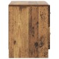 vidaXL Κομοδίνο Παλαιωμένο ξύλο 62 x 34,5 x 44,5 εκ Επεξεργασμένο Ξύλο