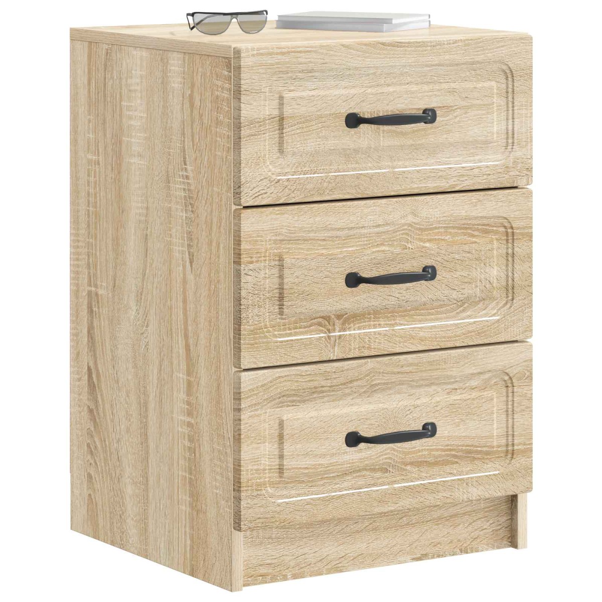 vidaXL Κομοδίνο Sonoma Δρυς 43 x 41 x 63,5 εκ. Επεξεργασμένο Ξύλο