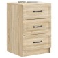 vidaXL Κομοδίνο Sonoma Δρυς 43 x 41 x 63,5 εκ. Επεξεργασμένο Ξύλο