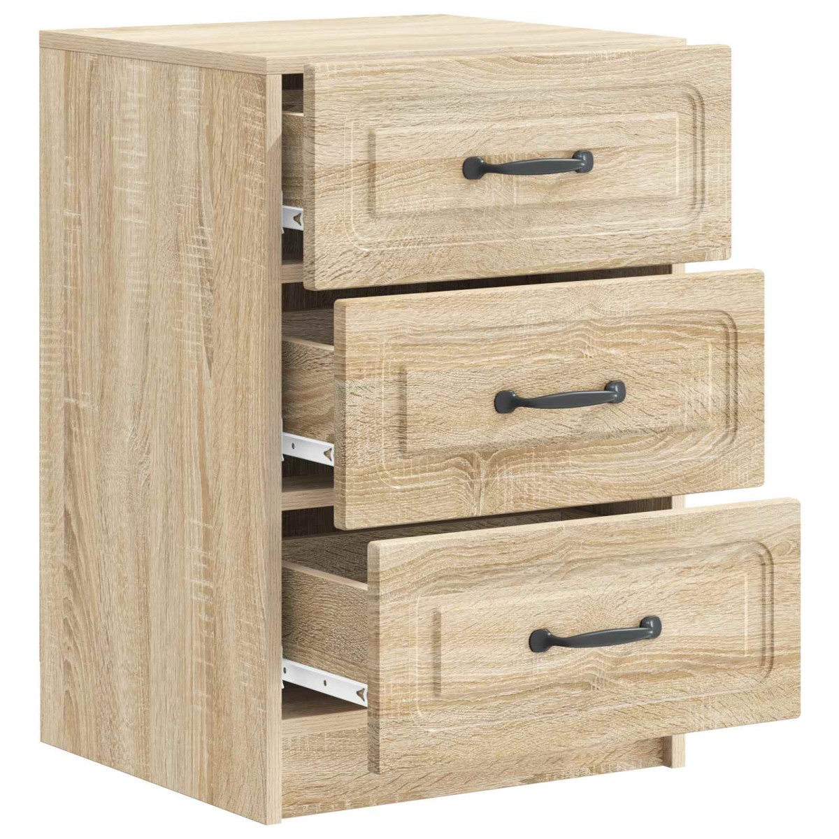 vidaXL Κομοδίνο Sonoma Δρυς 43 x 41 x 63,5 εκ. Επεξεργασμένο Ξύλο