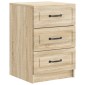 vidaXL Κομοδίνο Sonoma Δρυς 43 x 41 x 63,5 εκ. Επεξεργασμένο Ξύλο