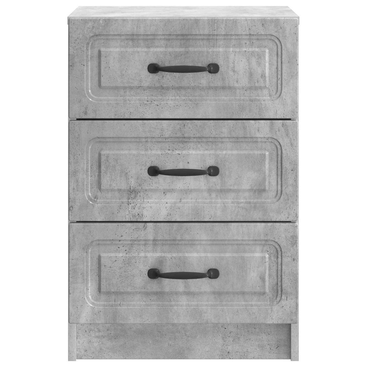 vidaXL Κομοδίνο Γκρι Σκυροδέματος 43 x 41 x 63,5 εκ.
