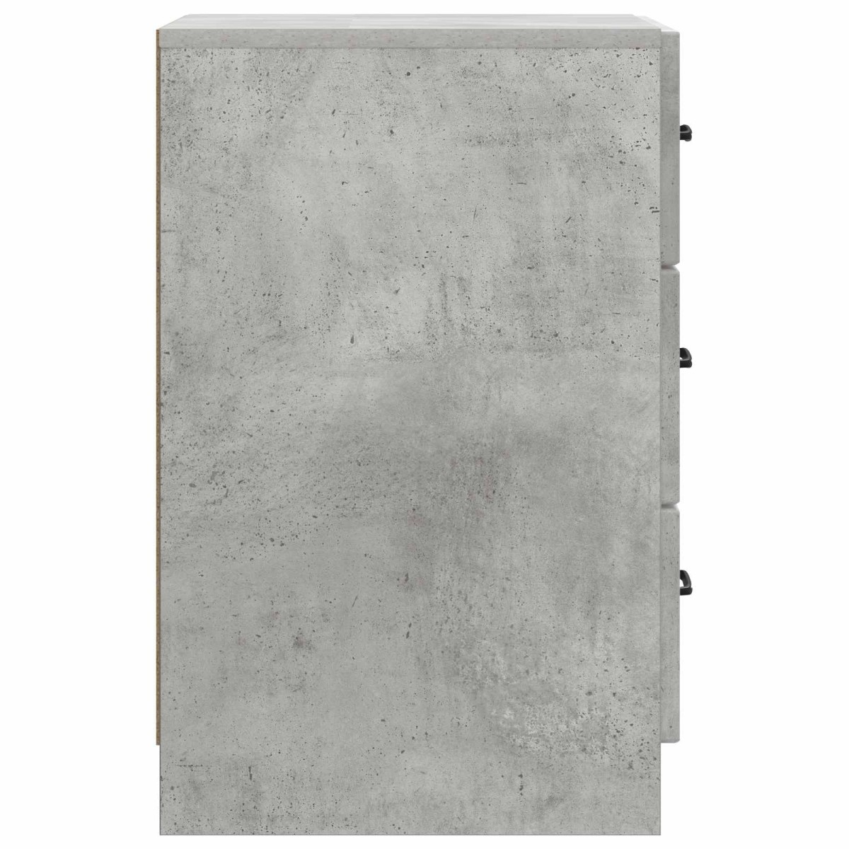 vidaXL Κομοδίνο Γκρι Σκυροδέματος 43 x 41 x 63,5 εκ.