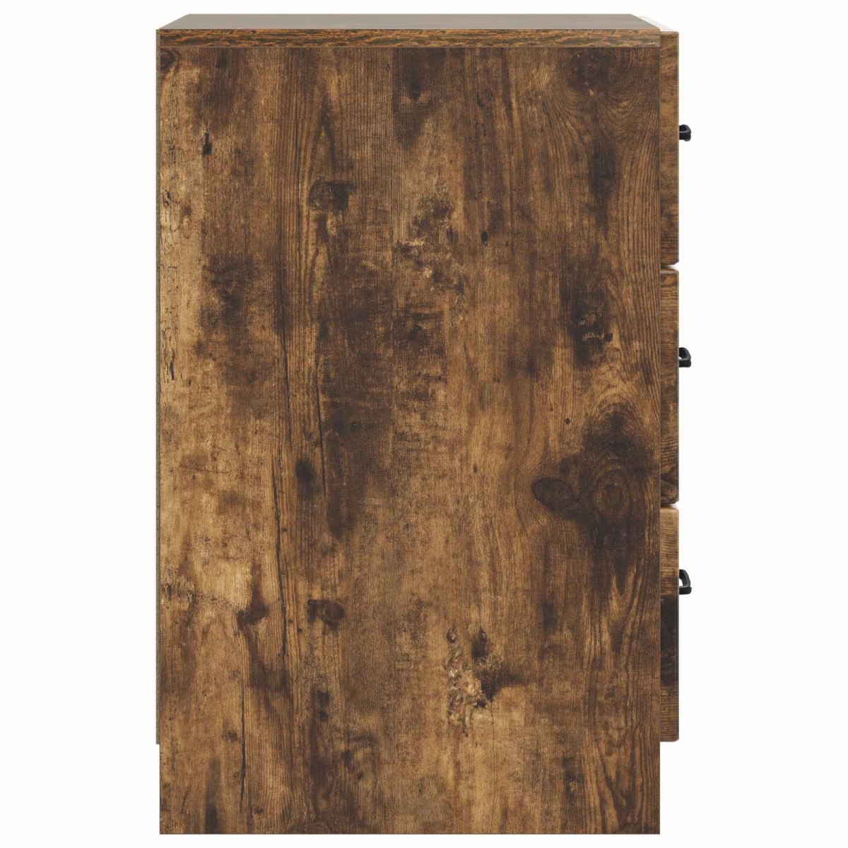 vidaXL Κομοδίνο Καπνισμένο Ξύλο Δρυός 43 x 41 x 63,5 εκ.