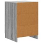 vidaXL Κομοδίνο Γκρι Sonoma 43 x 41 x 63,5 εκ. Επεξεργασμένο Ξύλο