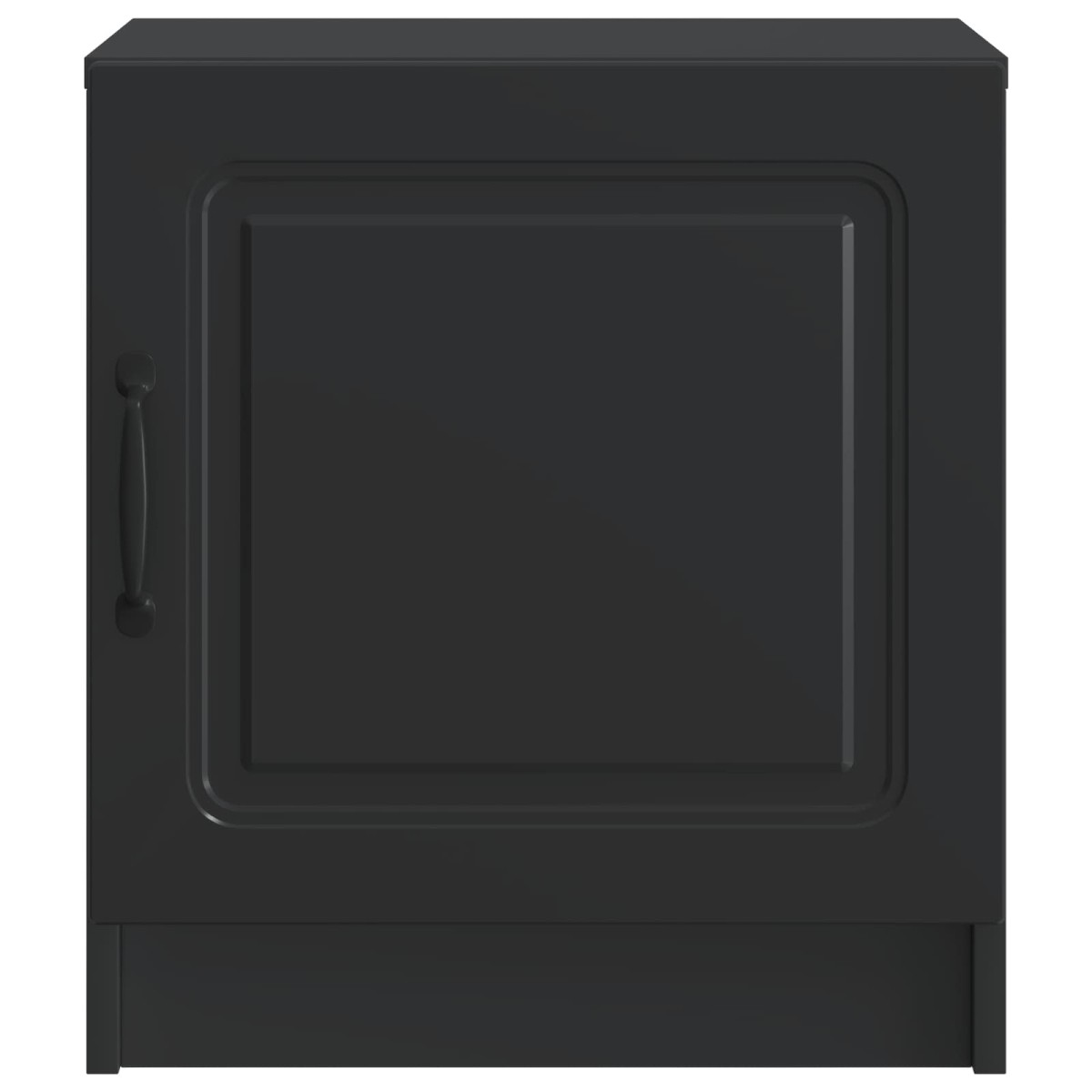 vidaXL Κομοδίνο Μαύρο 43 x 34,5 x 47 εκ. Επεξεργασμένο Ξύλο