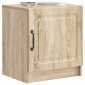 vidaXL Κομοδίνο Sonoma Δρυς 43 x 34,5 x 47 εκ. Επεξεργασμένο Ξύλο