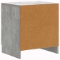 vidaXL Κομοδίνο Γκρι Σκυροδέματος 43 x 34,5 x 47 εκ.
