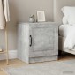 vidaXL Κομοδίνο 2 τεμ. Γκρι Σκυροδέματος 43 x 34,5 x 47 εκ.
