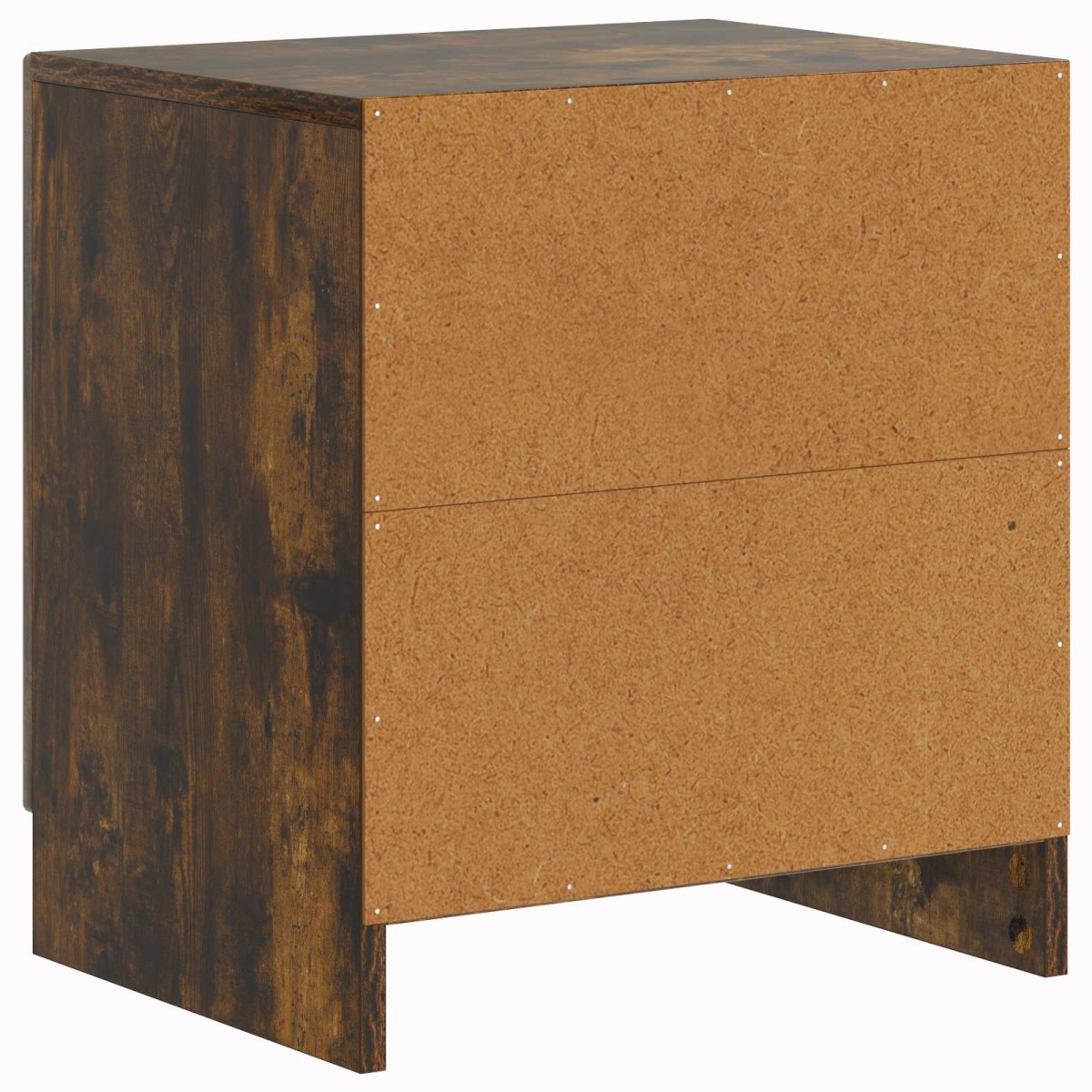 vidaXL Κομοδίνο Καπνισμένο Ξύλο Δρυός 43 x 34,5 x 47 εκ.