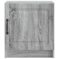 vidaXL Κομοδίνο Γκρι Sonoma 43 x 34,5 x 47 εκ. Επεξεργασμένο Ξύλο
