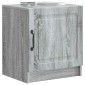 vidaXL Κομοδίνο 2 τεμ. Γκρι Sonoma 43 x 34,5 x 47 εκ.