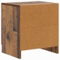 vidaXL Κομοδίνο Παλαιωμένο ξύλο 43 x 34,5 x 47 εκ. Επεξεργασμένο Ξύλο