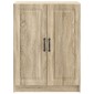 vidaXL Πλαϊνό γραφείο Sonoma Δρυς 66 x 34,5 x 87 εκ.