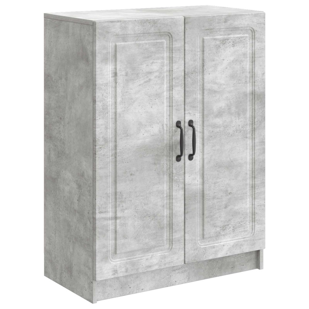 vidaXL Πλαϊνό γραφείο Γκρι Σκυροδέματος 66 x 34,5 x 87 εκ.