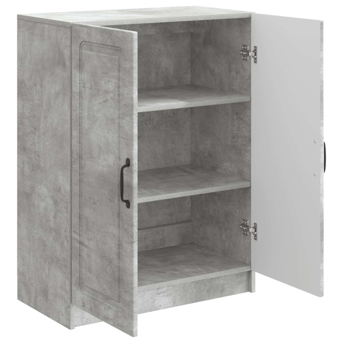 vidaXL Πλαϊνό γραφείο Γκρι Σκυροδέματος 66 x 34,5 x 87 εκ.