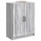 vidaXL Πλαϊνό γραφείο Γκρι Sonoma 66 x 34,5 x 87 εκ.