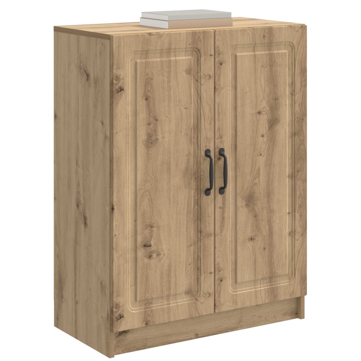 vidaXL Πλαϊνό γραφείο Artisan Δρυς 66 x 34,5 x 87 εκ.