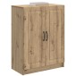 vidaXL Πλαϊνό γραφείο Artisan Δρυς 66 x 34,5 x 87 εκ.