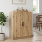 vidaXL Πλαϊνό γραφείο Artisan Δρυς 66 x 34,5 x 87 εκ.