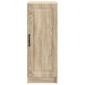 vidaXL Πλαϊνό γραφείο Sonoma Δρυς 33 x 34,5 x 87 εκ.