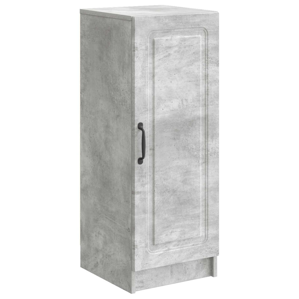 vidaXL Πλαϊνό γραφείο Γκρι Σκυροδέματος 33 x 34,5 x 87 εκ.