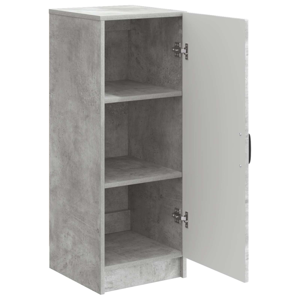 vidaXL Πλαϊνό γραφείο Γκρι Σκυροδέματος 33 x 34,5 x 87 εκ.