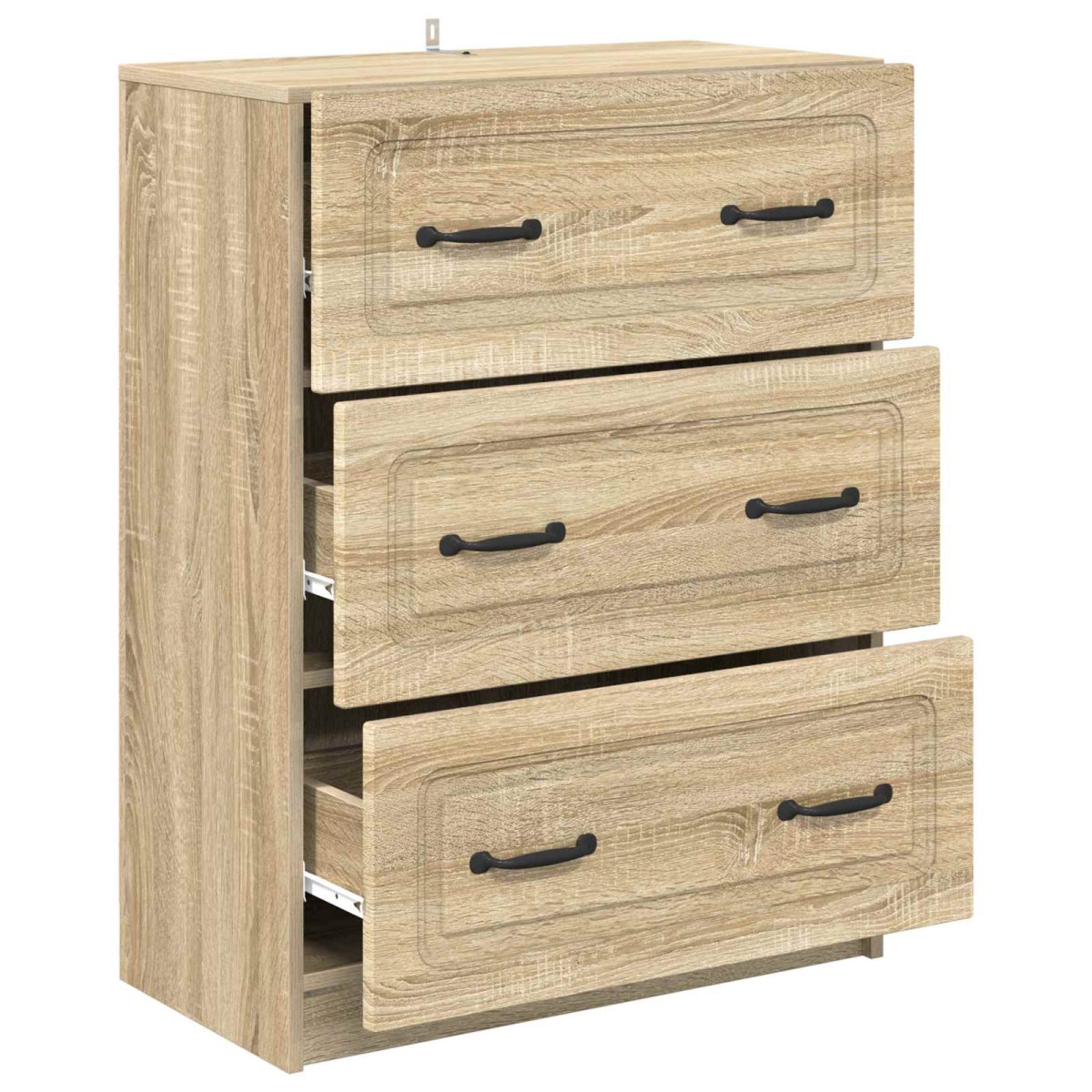 vidaXL Ντουλάπι με Συρτάρια Sonoma Δρυς 66 x 34,5 x 87 εκ.