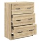 vidaXL Ντουλάπι με Συρτάρια Sonoma Δρυς 66 x 34,5 x 87 εκ.