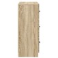 vidaXL Ντουλάπι με Συρτάρια Sonoma Δρυς 66 x 34,5 x 87 εκ.