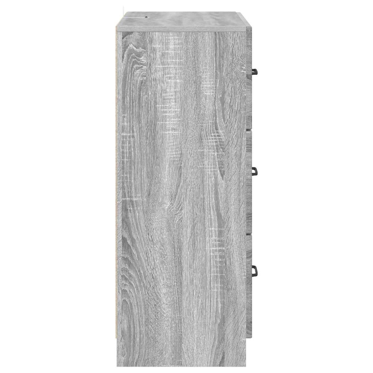 vidaXL Ντουλάπι με Συρτάρια Γκρι Sonoma 66 x 34,5 x 87 εκ.