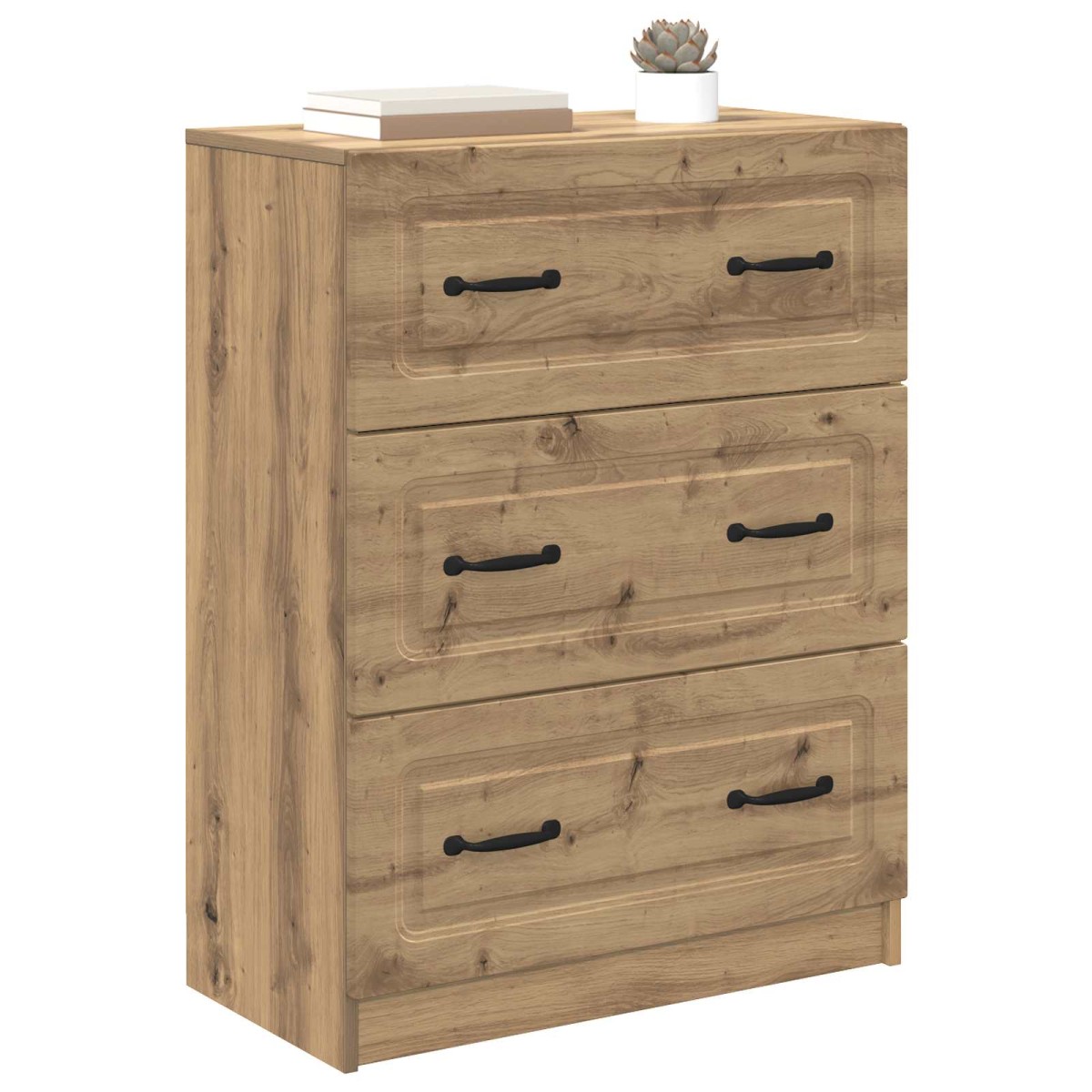 vidaXL Ντουλάπι με Συρτάρια 66 x 34,5 x 87 εκ. Επεξεργασμένο Ξύλο