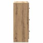 vidaXL Ντουλάπι με Συρτάρια 66 x 34,5 x 87 εκ. Επεξεργασμένο Ξύλο